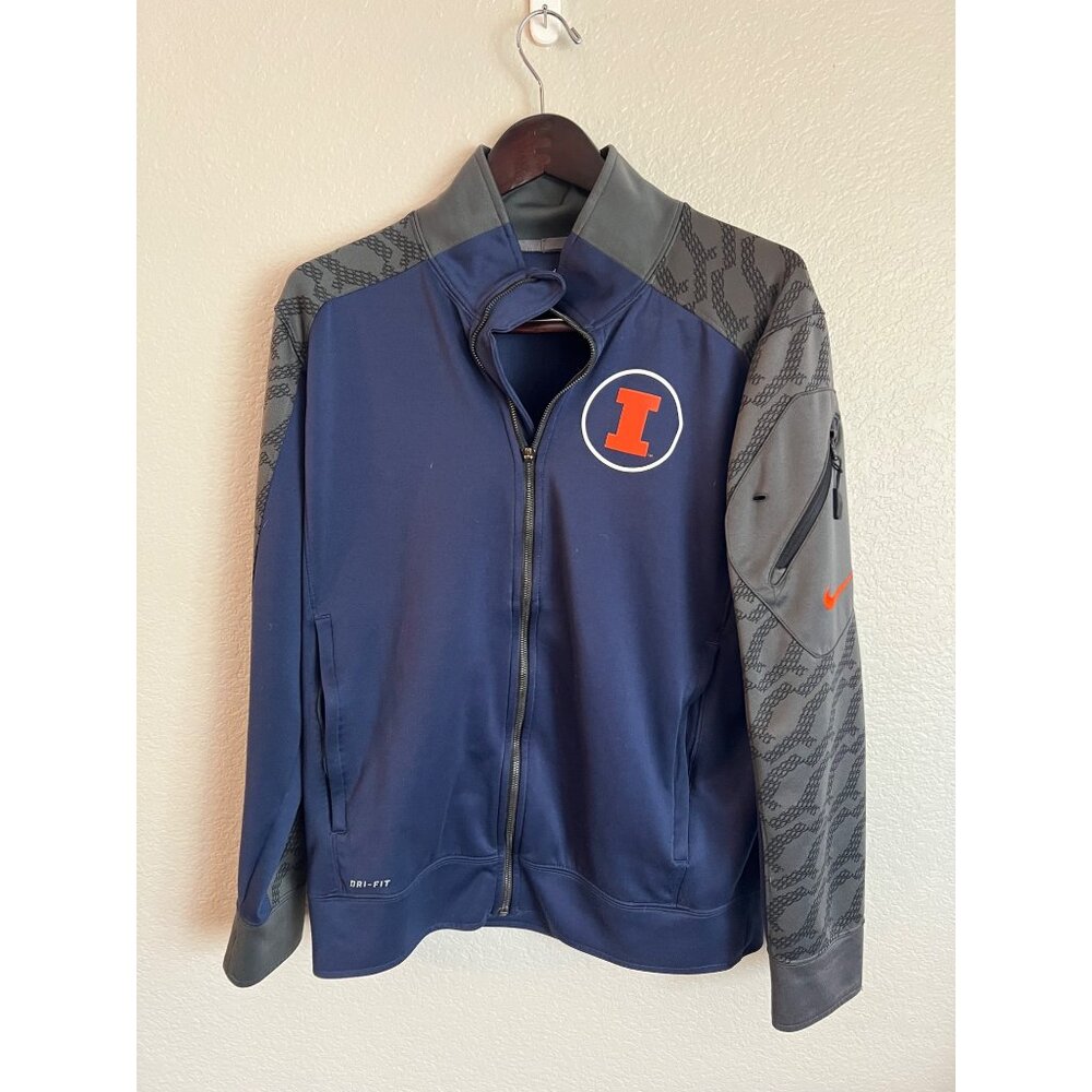 Nike Illinois Fighting Illini Jacket - Size M